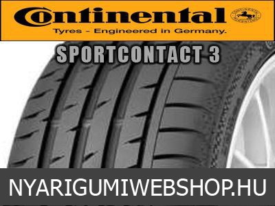 CONTINENTAL ContiSportContact 3 - nyárigumi