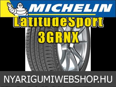 MICHELIN LATITUDE SPORT 3 GRNX