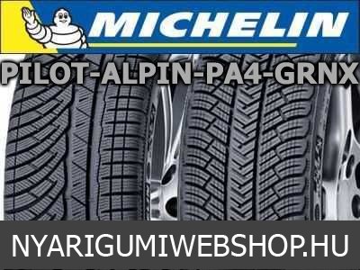 MICHELIN Pilot Alpin PA4 GRNX