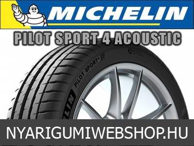 MICHELIN PILOT SPORT 4 ACOUSTIC