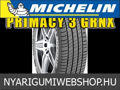 MICHELIN PRIMACY 3 GRNX