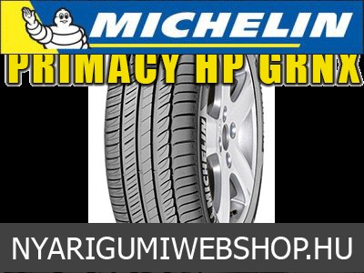 MICHELIN PRIMACY HP GRNX