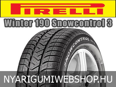 PIRELLI Winter 190 Snowcontrol 3